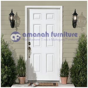 Jual Pintu Rumah Minimalis Cat Putih Duco