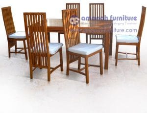 Meja Makan Jati Minimalis Belero