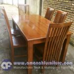 Meja Makan Jati Minimalis Belero