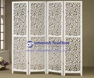 Seketsel Klasik Motif Ukir Ruang Minimalis