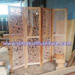 Seketsel Klasik Motif Ukir Ruang Minimalis