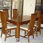 Meja Makan Jati Minimalis Belero