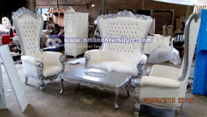 Sofa Tamu Mewah Syahrini Klasik Jepara