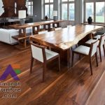 Meja Makan Kayu Utuh
