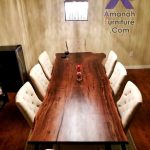 Meja Makan Kayu Utuh
