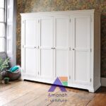 Lemari Pakaian 4 Pintu Minimalis Modern