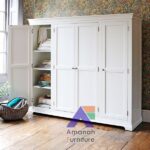 Lemari Pakaian 4 Pintu Minimalis Modern