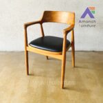 Kursi Cafe Kayu Jati Hiros Dengan Busa Dudukan