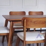 Set Meja Kursi Cafe Ropan Kayu Jati Jepara