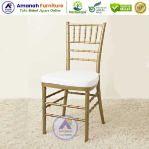 Kursi Tiffany Gold Untuk Wedding Produk Ori Berkualitas
